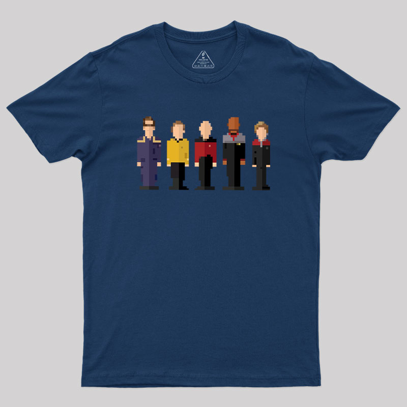 Spaceship Captains Geek T-Shirt