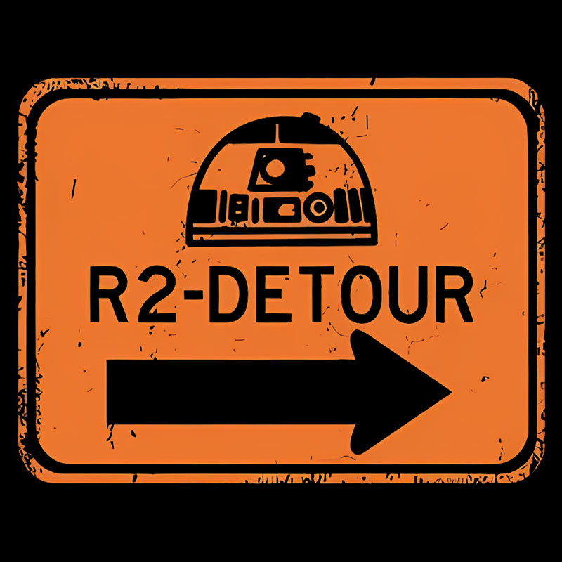 R2Detour Geek T-Shirt