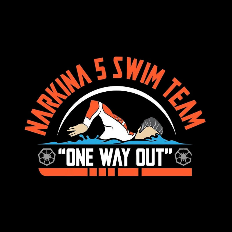 Narkina 5 Swim Team Essential Geek T-Shirt