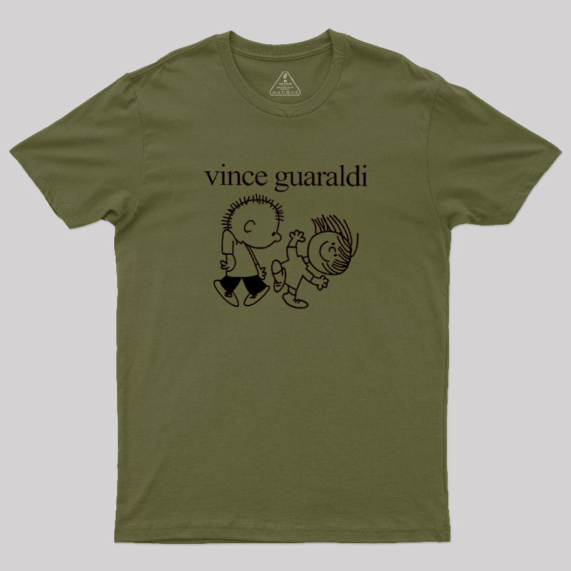 Vince Guaraldi Geek T-Shirt