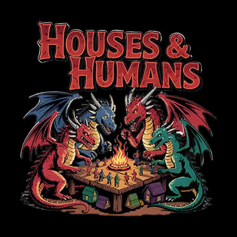 Houses Humans Geek T-Shirt