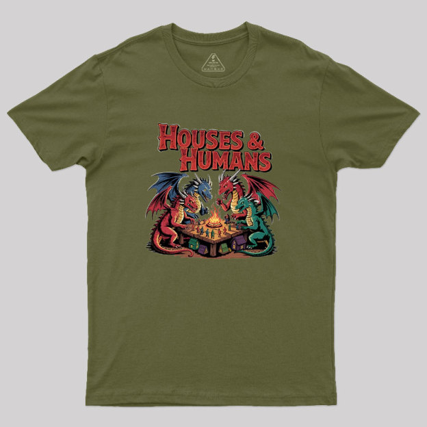 Houses Humans Geek T-Shirt