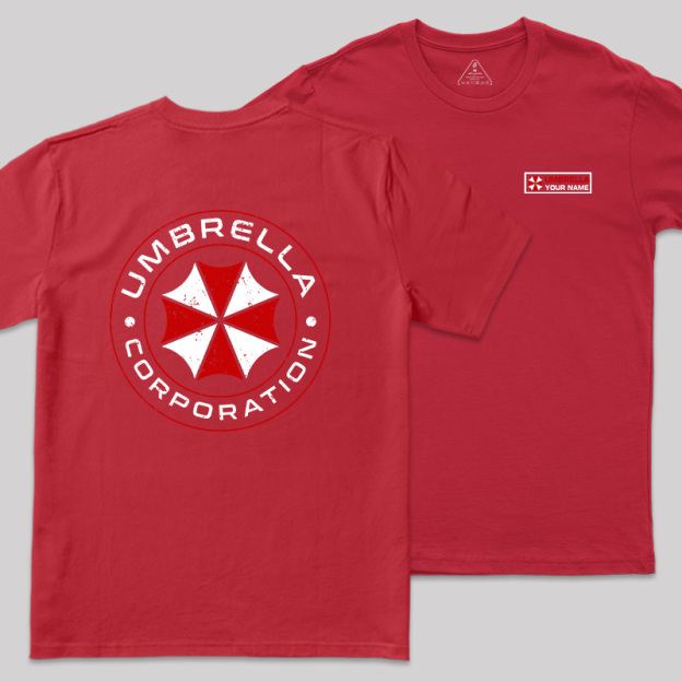Personalized Umbrella Corporation Geek T-Shirt