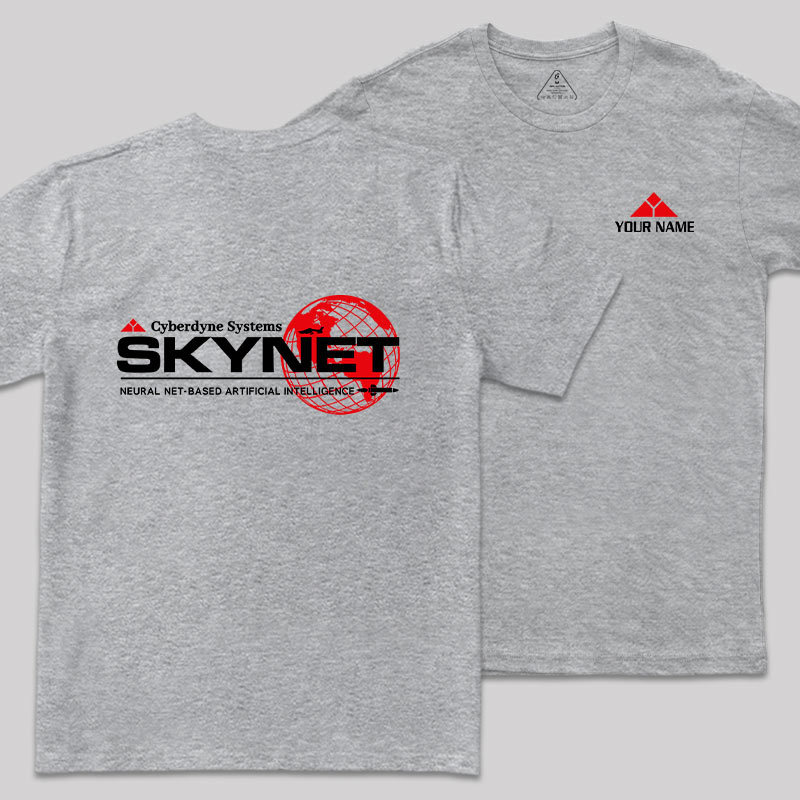 Personalized Classic Skynet Geek T-Shirt