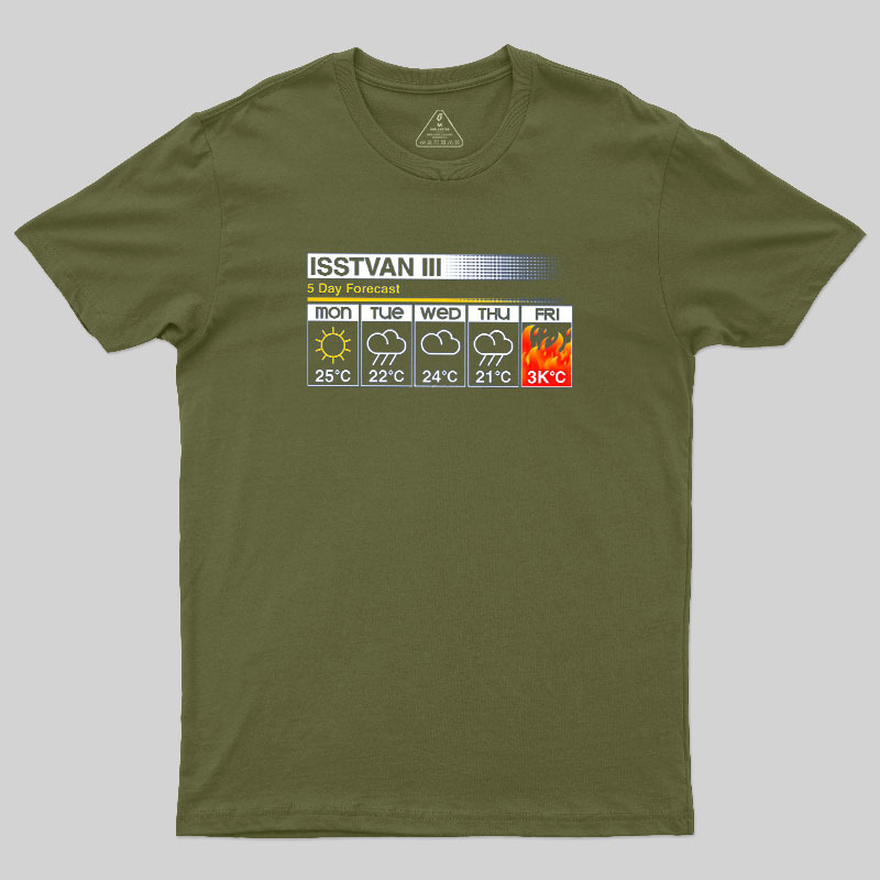 Grim Forecast Geek T-Shirt