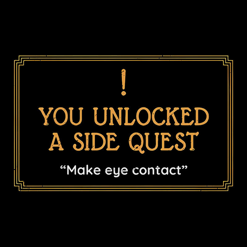 Unlocked Side Quest Geek T-Shirt