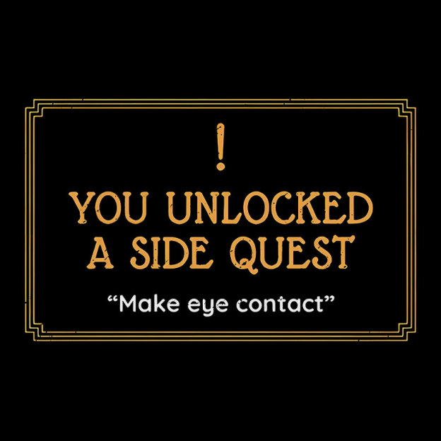 Unlocked Side Quest Geek T-Shirt
