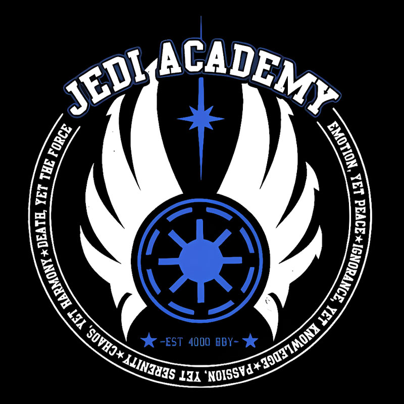 Jedi Academy Logo Est. 4000 BBY Geek T-Shirt