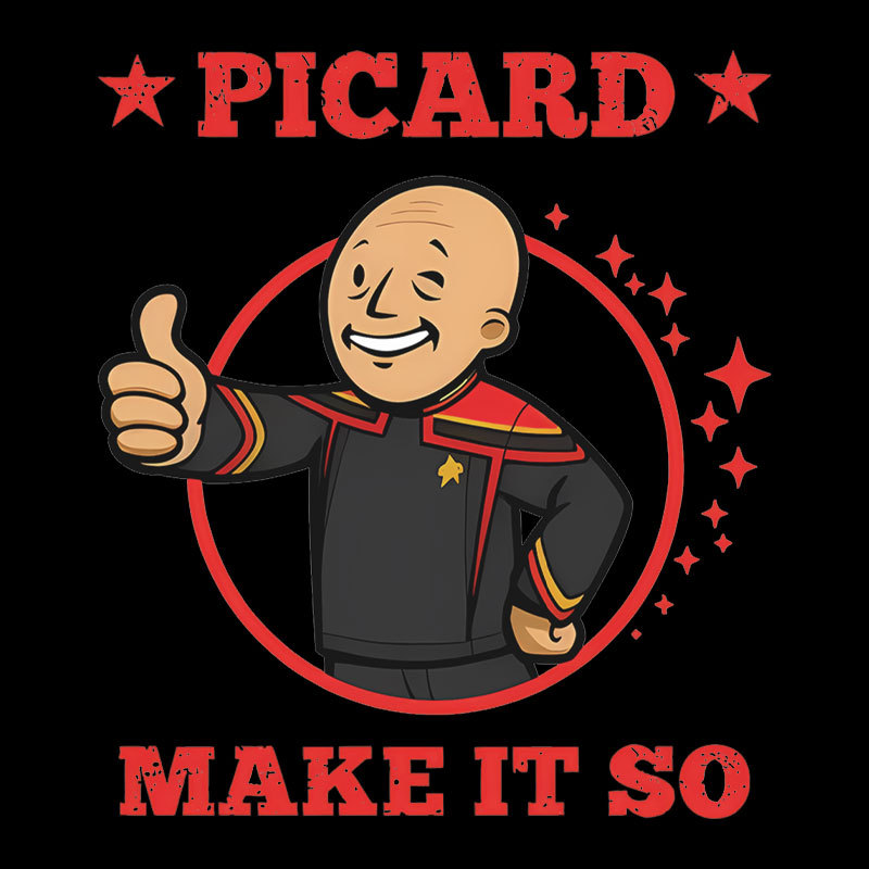 Vault Picard-Make It So Geek T-Shirt