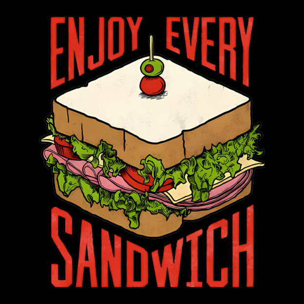 Enjoy Every Sandwich Geek T-Shirt