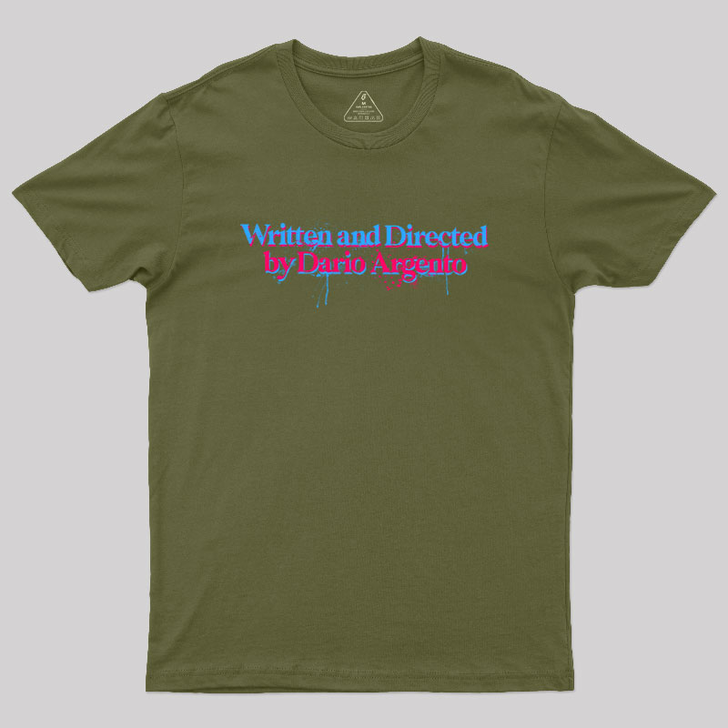 Written and directed by Dario Argento Geek T-Shirt
