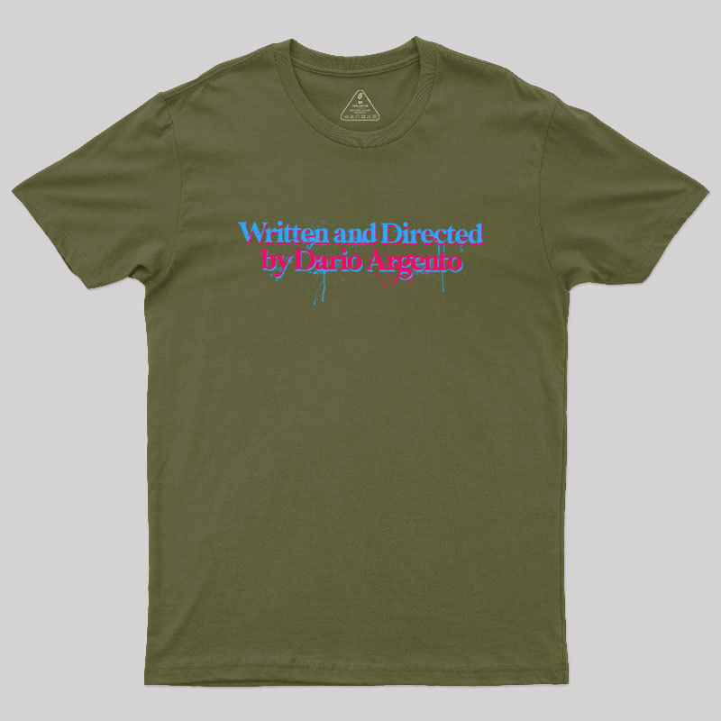 Written and directed by Dario Argento Geek T-Shirt