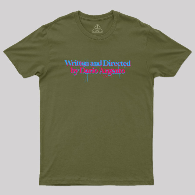 Written and directed by Dario Argento Geek T-Shirt