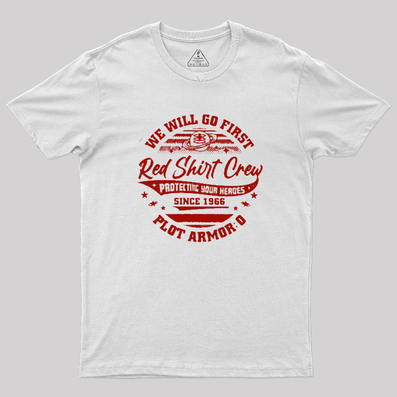 Red Shirt Crew Geek T-Shirt