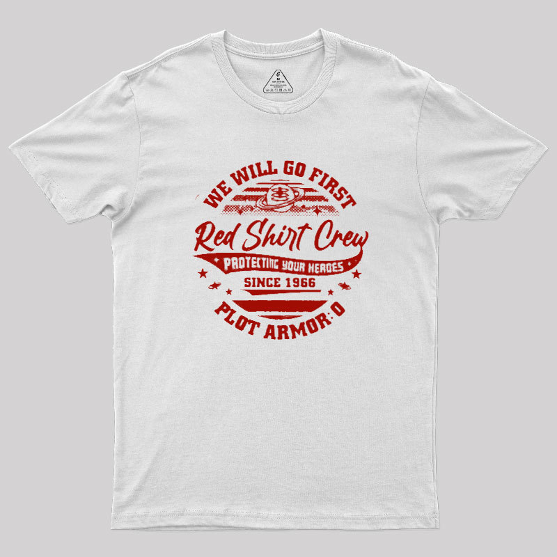 Red Shirt Crew Geek T-Shirt