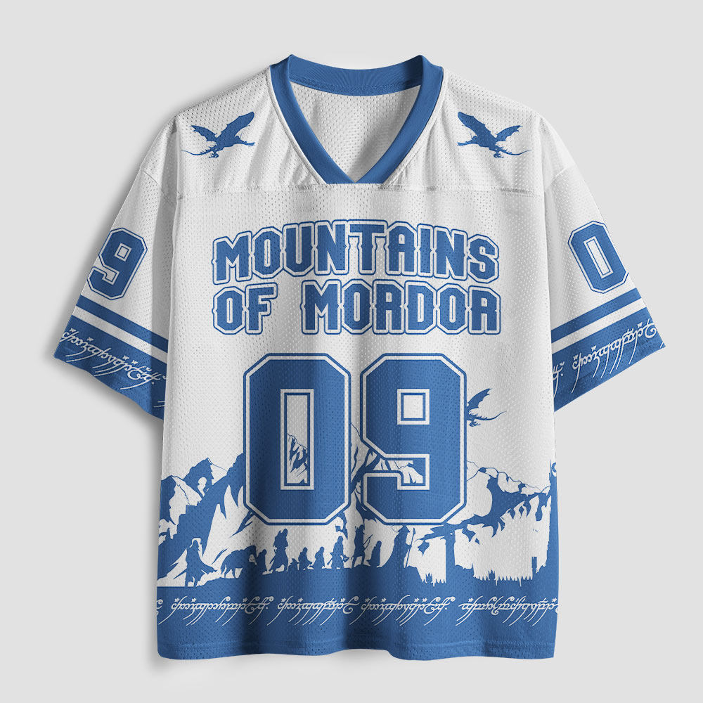 Mountains of Mordor Geek Mesh Jersey