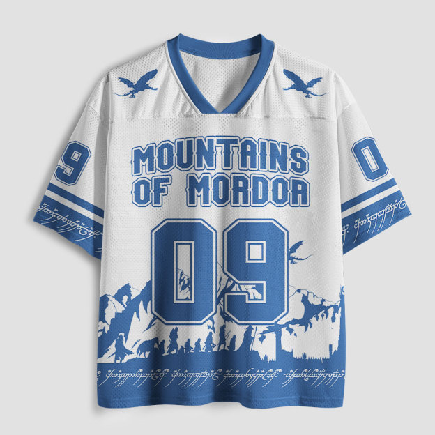 Mountains of Mordor Geek Mesh Jersey