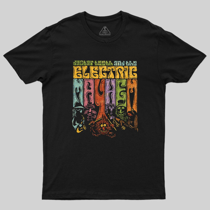 The Psychedelic Mayhem Geek T-Shirt