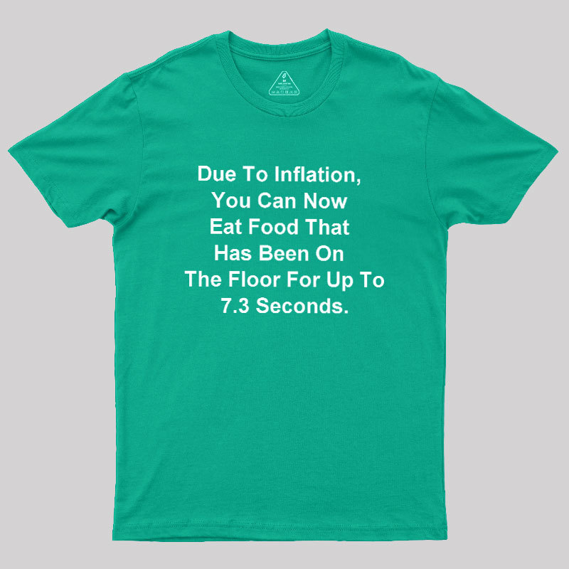 Due to Inflation Geek T-Shirt