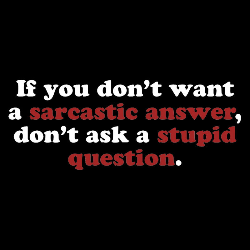 Sarcastic Answers Geek T-Shirt