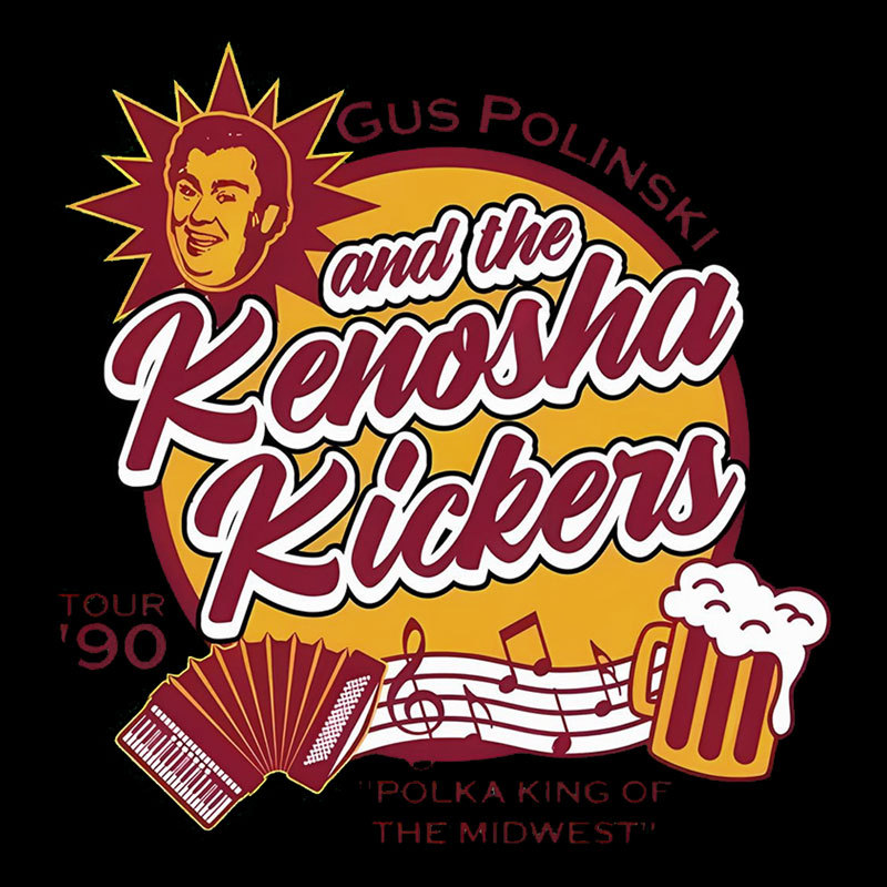 Kenosha Kickers Tour 90s Geek T-Shirt