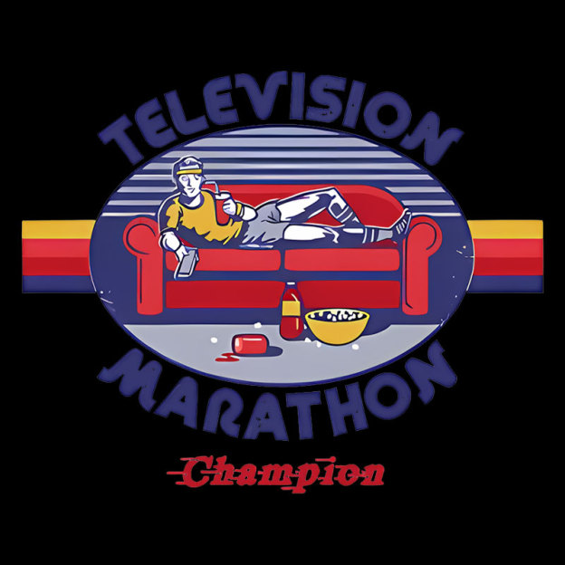 Television Marathon Champion Geek T-Shirt
