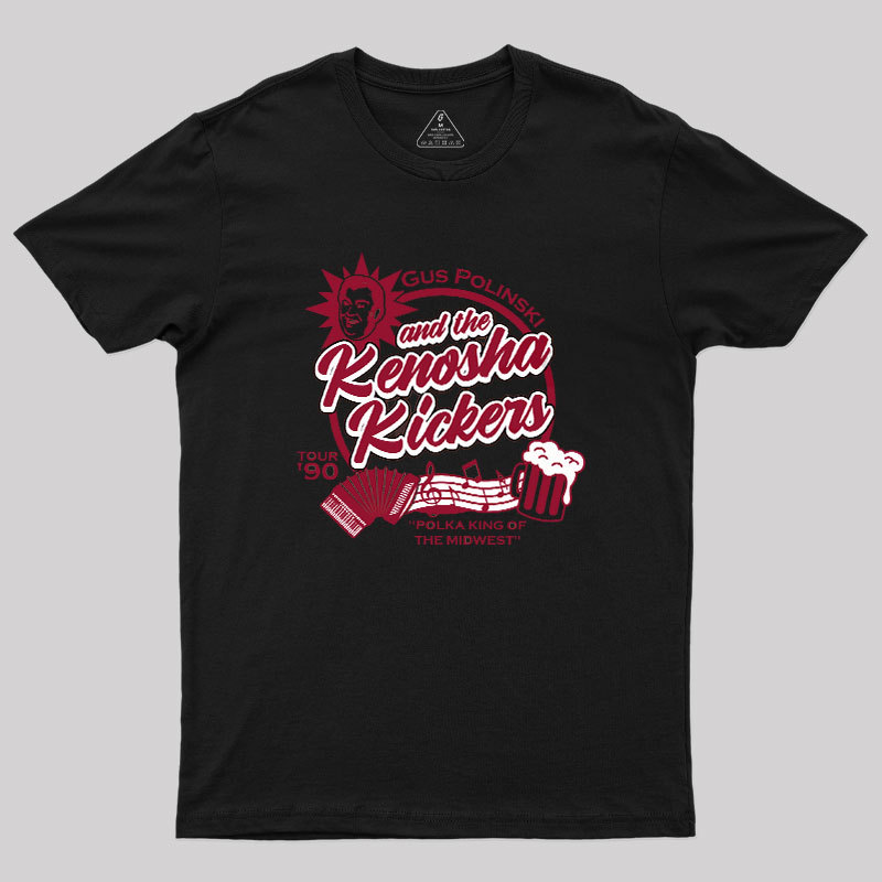 Kenosha Kickers Tour 90s Geek T-Shirt