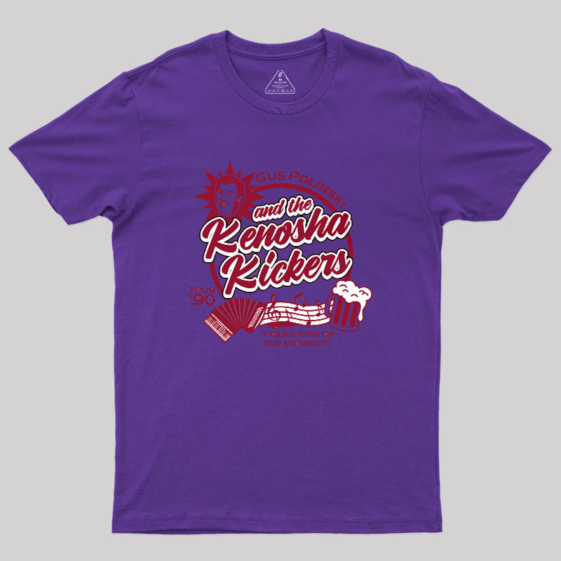 Kenosha Kickers Tour 90s Geek T-Shirt