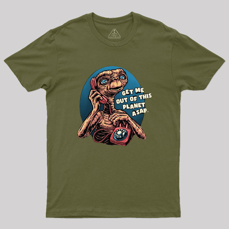 Phone Call To Space Geek T-Shirt