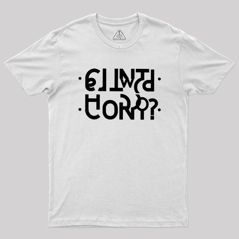 Secret Message Geek T-Shirt