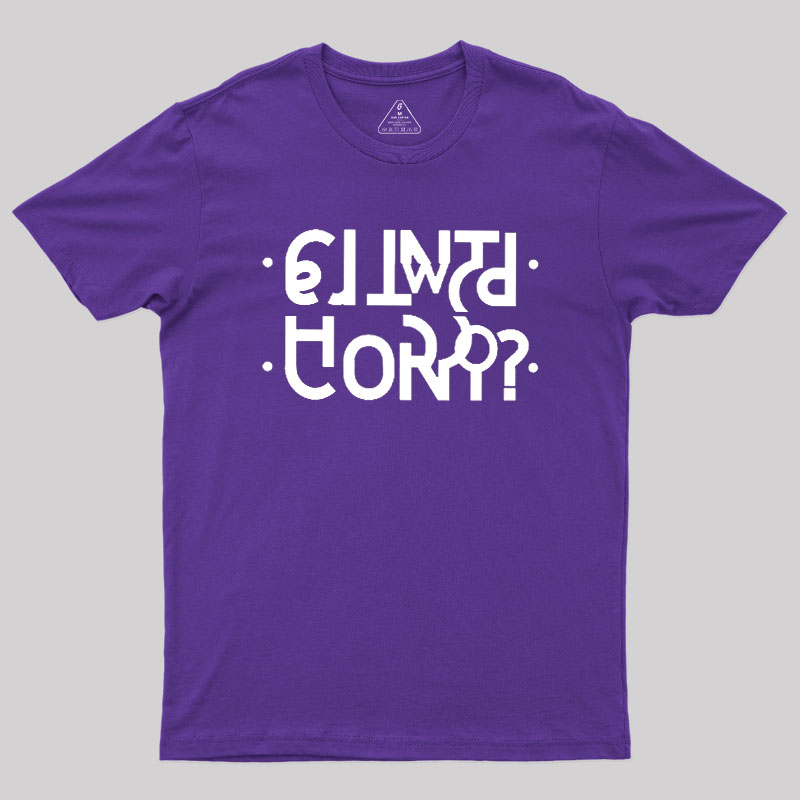 Secret Message Geek T-Shirt
