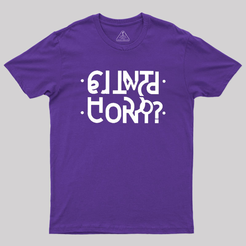 Secret Message Geek T-Shirt