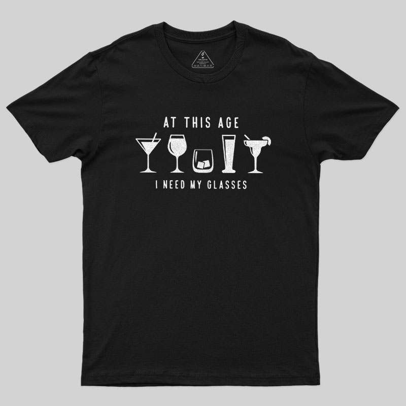 I Need My Glasses Geek T-Shirt