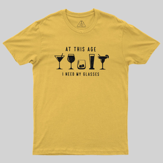 I Need My Glasses Geek T-Shirt