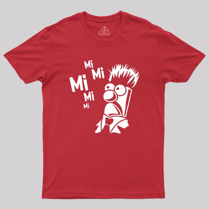 MiMiMi Mi Mi Mi Mr Beaker Satire Parody Geek T-Shirt