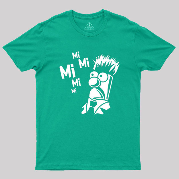MiMiMi Mi Mi Mi Mr Beaker Satire Parody Geek T-Shirt