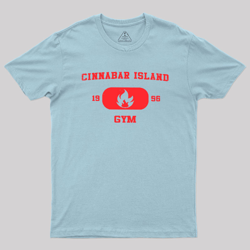 Cinnabar Island Gym Geek T-Shirt
