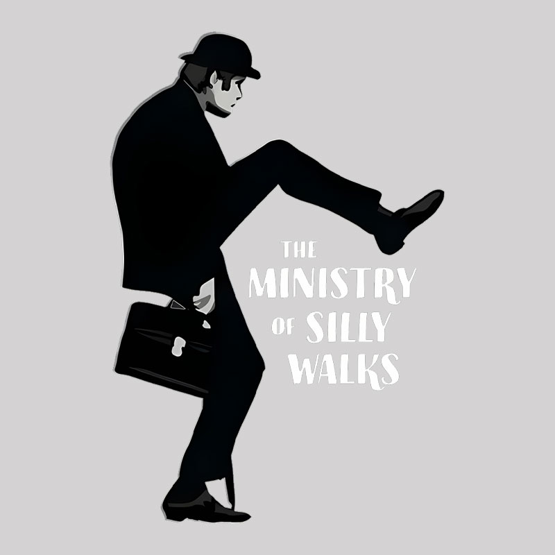 The Ministry Of Silly Walks Geek T-Shirt