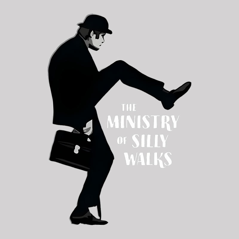 The Ministry Of Silly Walks Geek T-Shirt