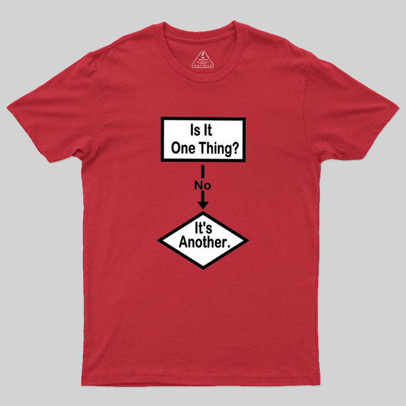 Flow Chart Of Life Geek T-Shirt