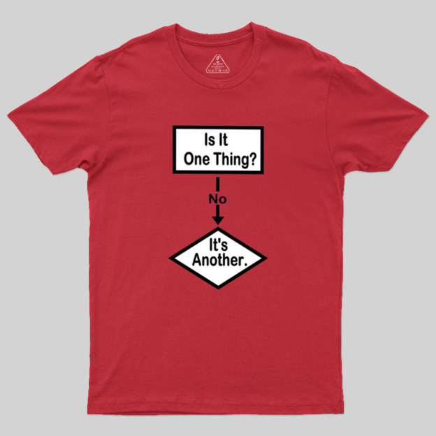 Flow Chart Of Life Geek T-Shirt