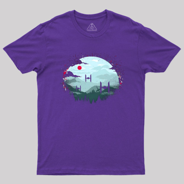 Tie Fighters At Dawn Geek T-Shirt