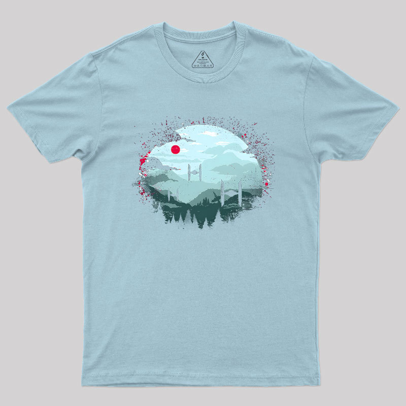 Tie Fighters At Dawn Geek T-Shirt