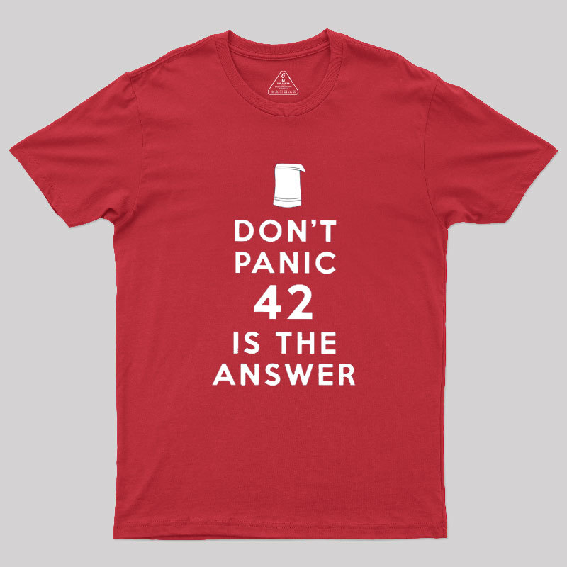 42 is Answer Geek T-Shirt
