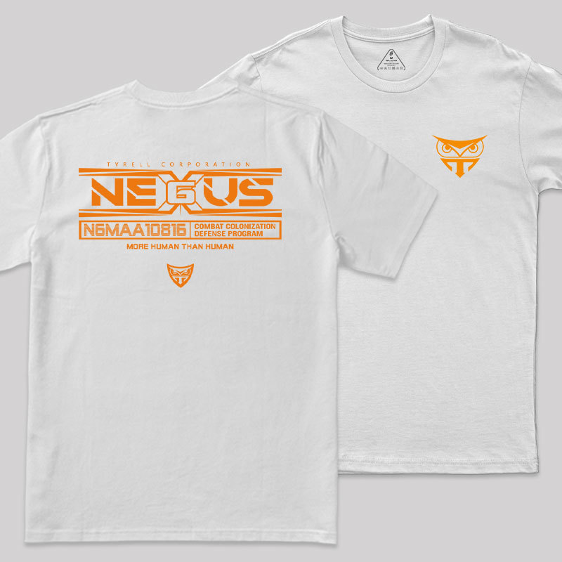Tyrell Corp Front and Back Printing Geek T-Shirt