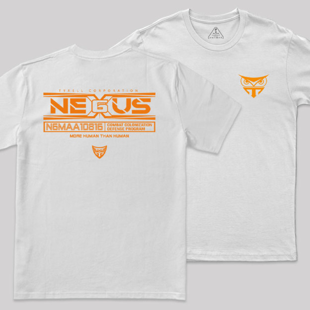Tyrell Corp Front and Back Printing Geek T-Shirt