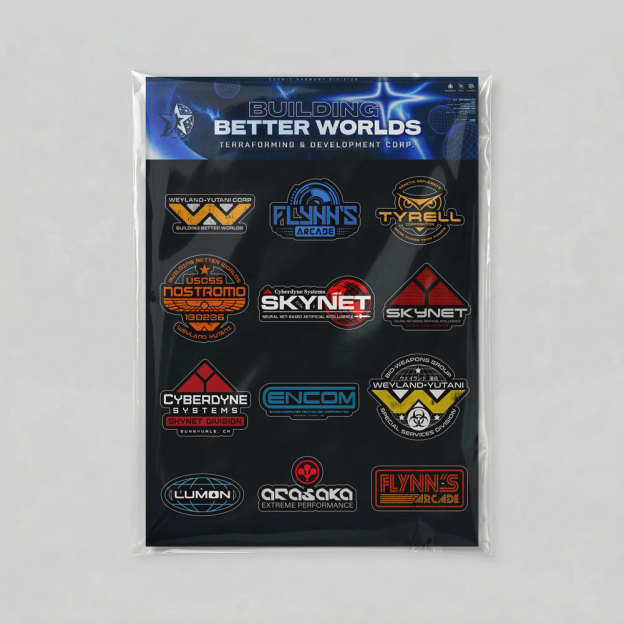 Future Industries Geek Sticker Set