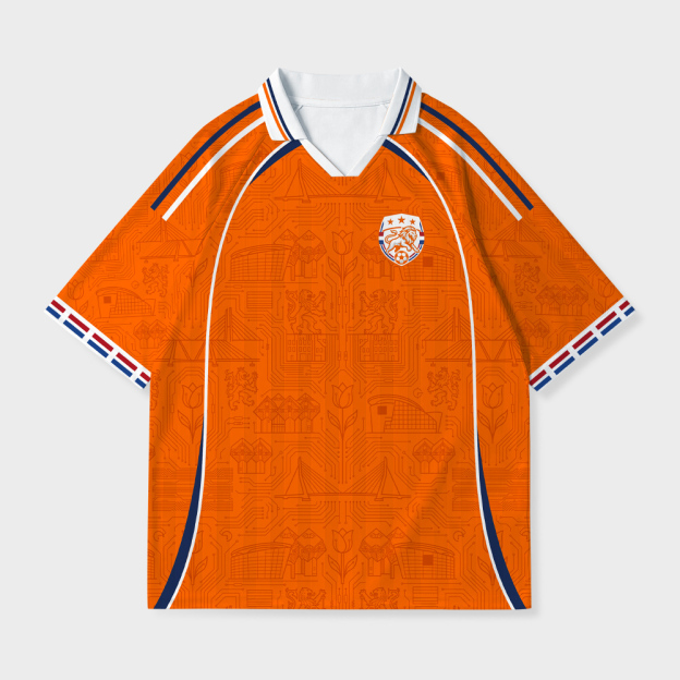 Digital Oranje Geek Football Jersey