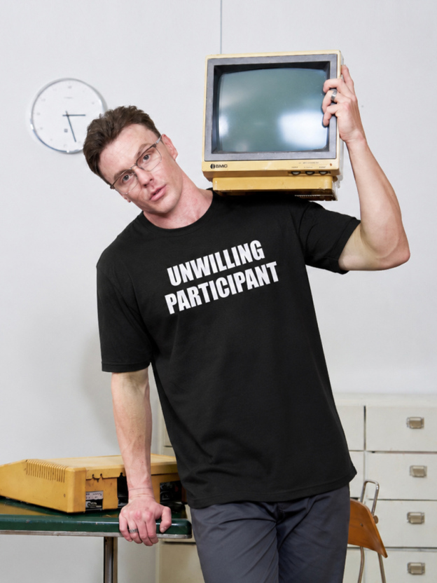 Unwilling Participant Geek T-Shirt
