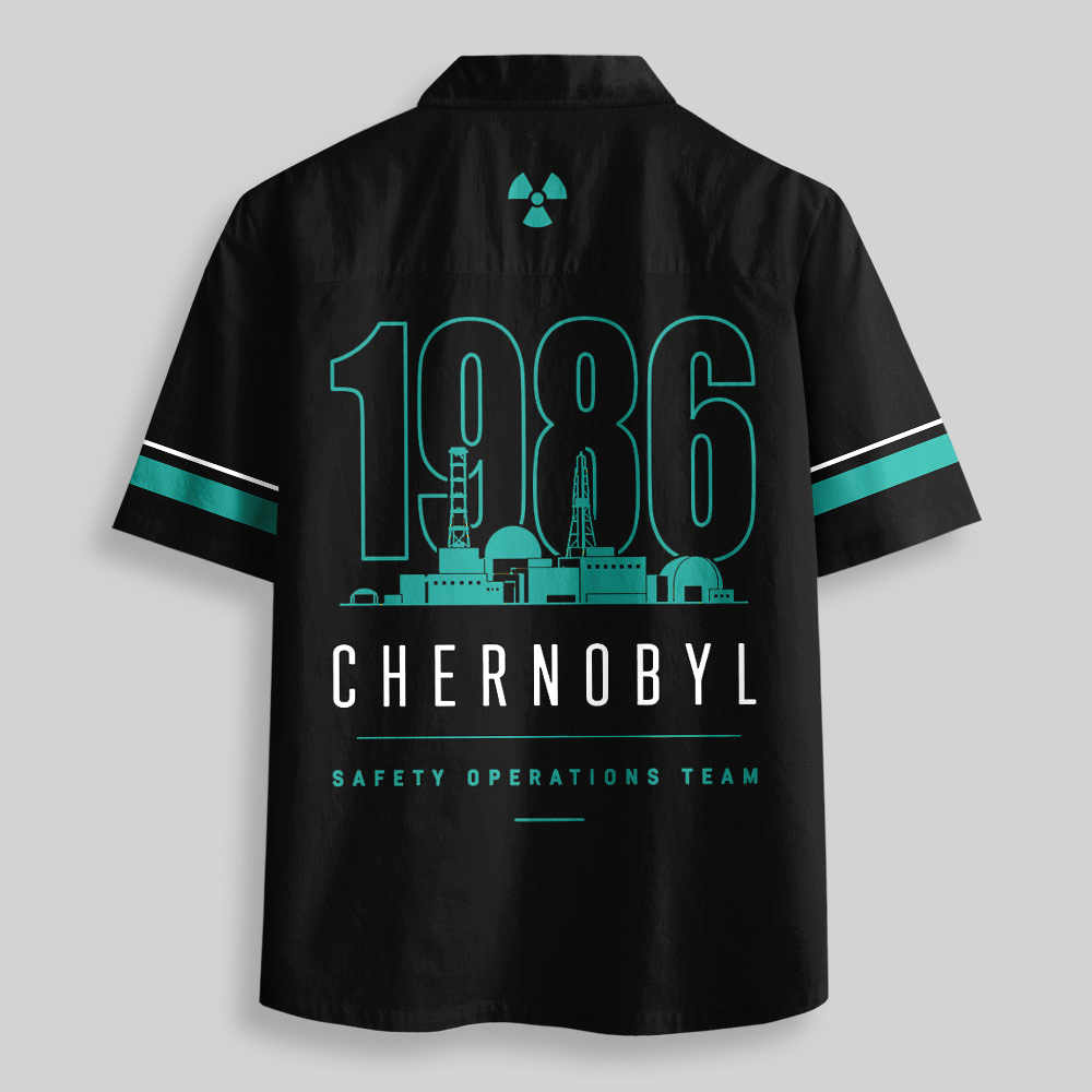 Chernobyl 1986 Button Up Pocket Shirt